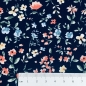 Preview: Jersey ♥ Flowers ♥ | marineblau